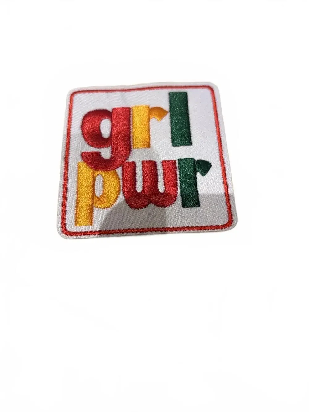 GRL PWR Embroidered Patch